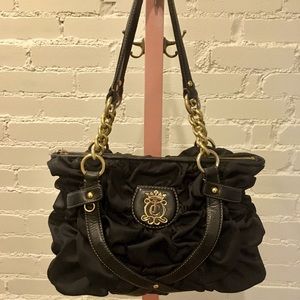 Juicy Couture Nylon Ruched Handbag